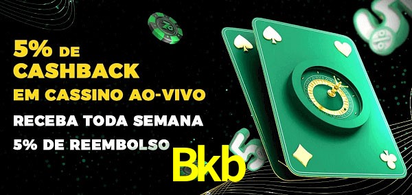 Promoções do cassino ao Vivo Bkb